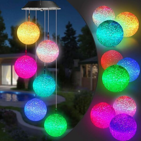 AURAWIND™ Solcellsdriven LED-lampa